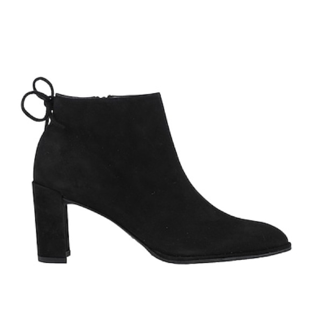 NWOT Stuart Weitzman Sue Black 75mm suede boots Size 9.5